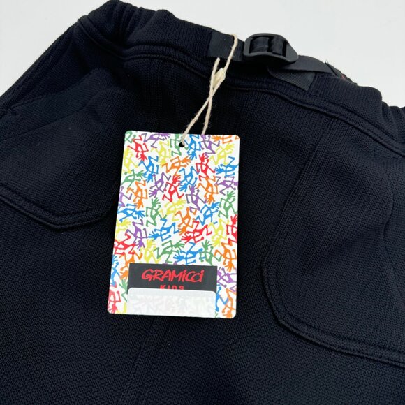 NWT - Gramicci Baker Black Fleece Skirt With Adjustable Waist - Picture 4 of 10